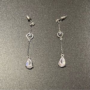 Drop Zircon Earrings